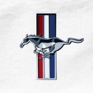 Ford Mustang bil logo