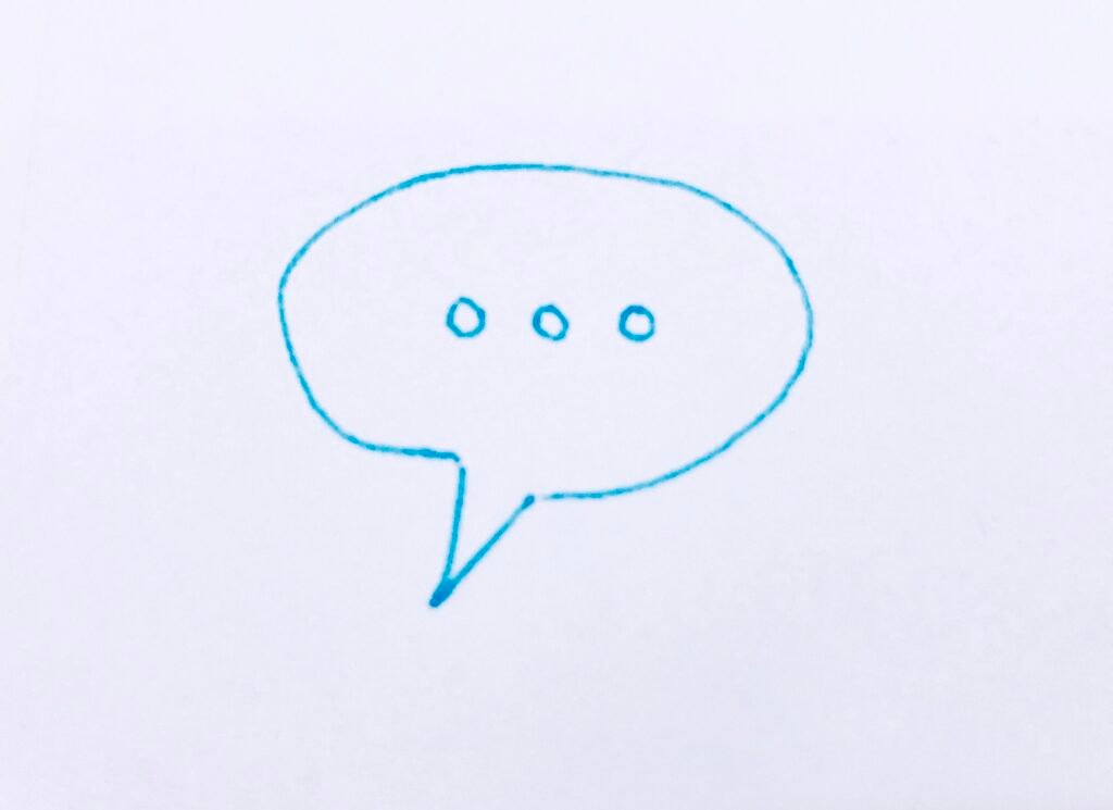 Dialogue box. Communication concept