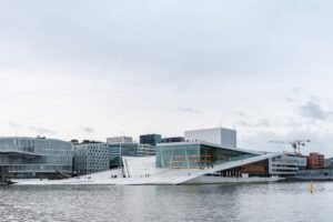 største byer i Norge - Operaen i Oslo